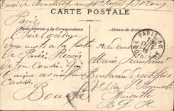 CPA Paris L'Arc de Triomphe et la Place de l'Etoile 