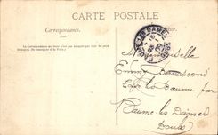 CPA Paris Parc Monceau Les Ruines 