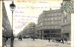CPA Paris Avenue de l'Opera 
