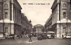 CPA Paris La Rue Royale 