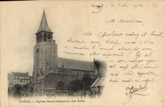 CPA Paris Eglise Saint Germain des Pres 