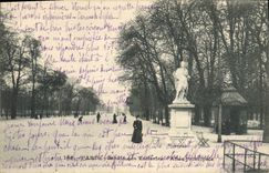 CPA Paris Jardin des Tuileries Allee principale 