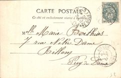 CPA Paris Buttes Chamunot Le Belvedere 