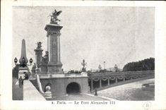 CPA Paris Le Pont Alexandre III 