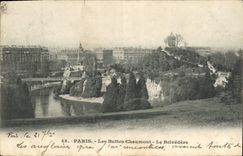 CPA Paris Les Buttes Chaumont Le Belvedere 