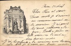 CPA Paris Fontaine Saint Michel 