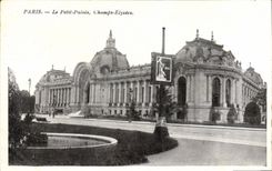 CPA Paris Le Petit Palais Champs Elysees 