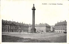 CPA Paris La Colonne Vendome 