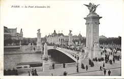 CPA Paris Le Pont Alexandre III 