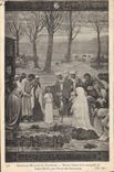 CPA Peintures Murales du Pantheon Sainte Genevieve Marquee du Sceau Divin par Puvis de Chavannes 