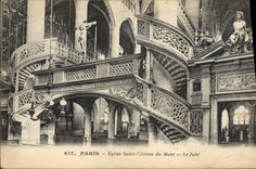 CPA Paris Eglise Saint Etienne du Mont le Jube 