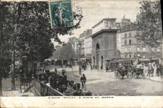 CPA Paris Boulev et Porte St Martin 