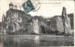 CPA Paris les Buttes Chaumont 