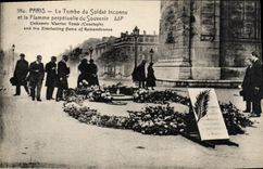CPA Paris la Tombe du Soldat Inconnu et la Flamme perpetuelle du Souvenir 
