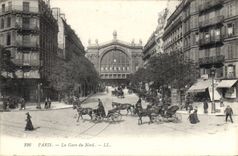 CPA Paris la Gare du Nord 