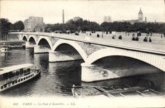 CPA Paris le Pont d'Austerlirz 