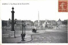 CPA Paris la place de la Concorde 