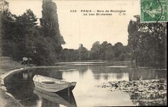 CPA Paris Bois de Boulogne le Lac St James 