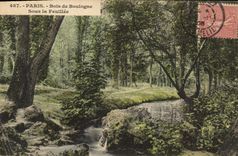 CPA Paris Bois de Boulogne sous la Feuillee 