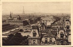 CPA Paris Vue des Sept Ponts prise de Saint Gervais 