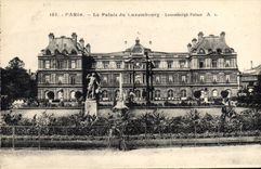 CPA Paris le Palais du Luxembourg 