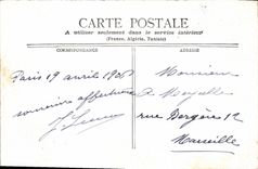 CPA Paris le grand Palais vu des Champs Elysees 