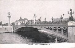 CPA Paris Pont Alexandre III 