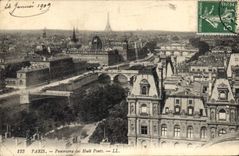 CPA Paris Panorama des Huit Ponts 