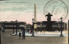 CPA Paris La Place de la Concorde 