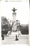 CPA Paris Le Monument de Gambetta 