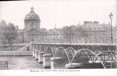 CPA Paris le Pont des Arts & L'Institut 