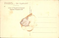 CPA Paris en flanant L'Arc de Triomphe du Carrousel 