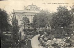 CPA Paris Jardin du Grand Palais 