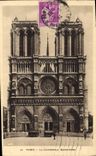 CPA Paris La Cathedrale Notre Dame 
