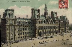 CPA Paris Hotel de Ville 