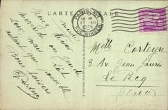 CPA Paris Buttes Chaumont Le Pont de Briques 