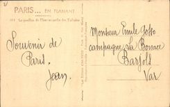 CPA Paris en flanant Le pavillon de Flore au jardin des Tuileries 