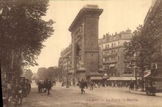 CPA Paris La Porte St Martin 