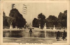 CPA Paris Jardin des Tuileries 