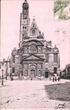 CPA Paris Eglise Saint Etienne du Mont 
