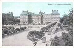 CPA Paris Le Jardin du Luxembourg 