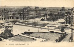 CPA Paris Le Carrousel 