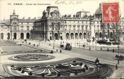 CPA Paris Cour du Carrousel 