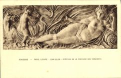 CPA Renaissance Paris Louvre Jean Goujon Nymphes de la Fontaine des Innocents 