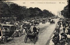 CPA Paris L'Avenue du Bois de Boulogne 