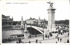 CPA Paris Le Pont Alexandre III 
