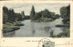 CPA Paris Lac du Bois de Boulogne 