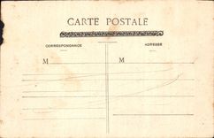 CPA Paris Parc Monceau Portail Romain 