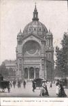 CPA Paris Eglise St Augustin & Le Boul Malesherbes 
