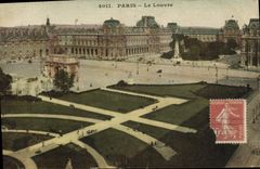 CPA Paris Le Louvre 
